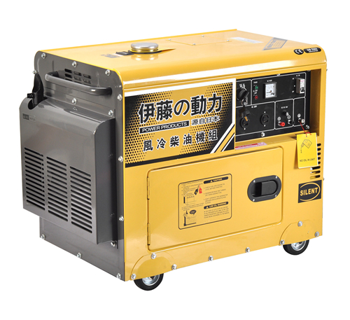 伊藤5KW柴油发电机YT6800T系列发电机组
